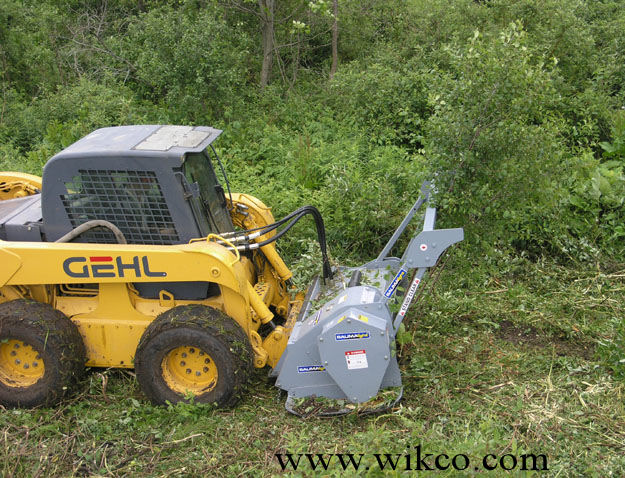 Skid Steer Mounted Brush Mulcher