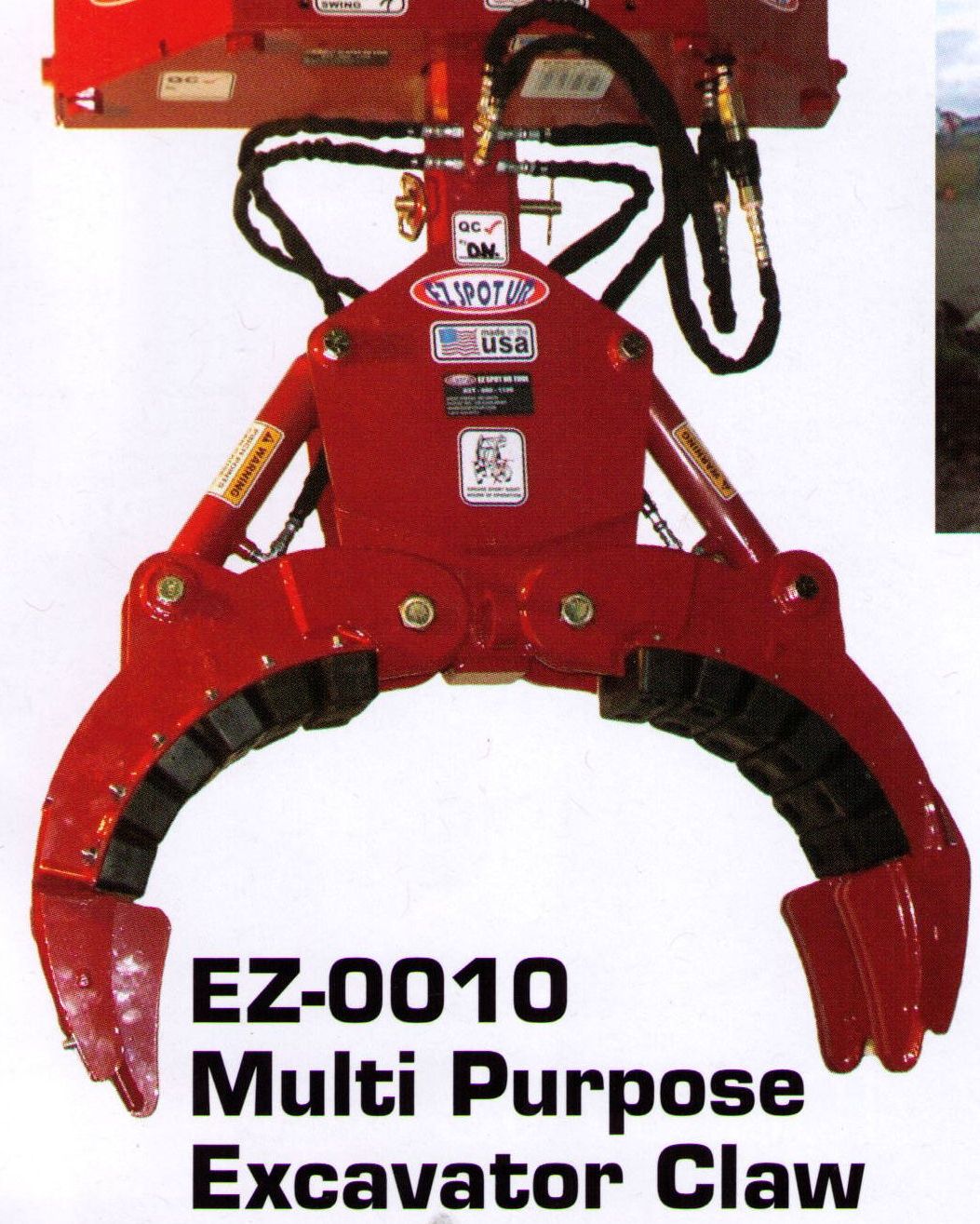 EZ-0010 Multi-Purpose Excavator Claw