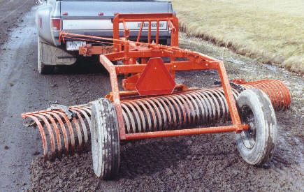 York HT Model Tow Behind Landscape Rake