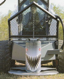 Front View Of Land Shark Showing Tree Guard