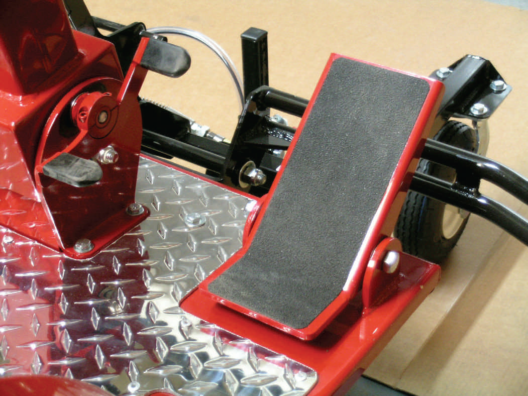 Foot Pedal Control For Shifter Pedal (Small Lever On Left) And Forward/Reverse (Large Foot Pedal)