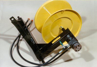 Three Point Hitch Mounted, Hydraulic Powered Wire Winder
