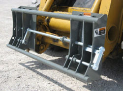 Model 835020 Adapter Plate Mounts On Skid Loaders (Universal Quick Attach) And Front Side Connects To Implements With Euro/Global Bucket Connection)