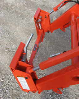 Adapter Plate To Connect To Kubota LA524 And LA525 Tractor Loaders To Skid Steer Connection
