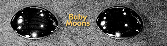 Baby Moon Hubcaps For 8 Inch Trailer Wheels