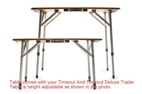Portable, Foldable, Height Adjustable Table